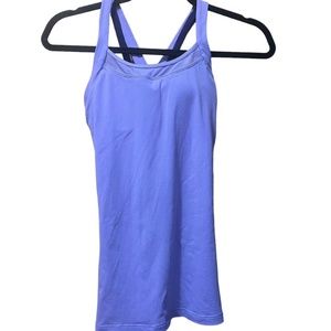 Lululemon light purple tank top